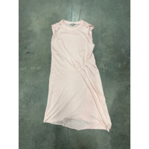 AllSaints Duma Pleated Shift Dress size small in pink - Picture 1 of 5